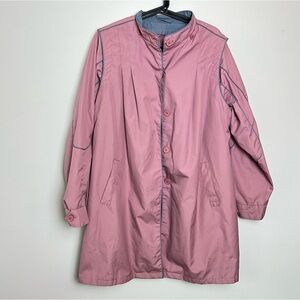 Retro Vintage Rainbow‎ Pink Jacket